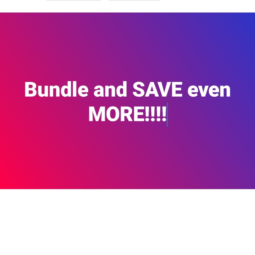 Bundle and SAVE Even More!!!